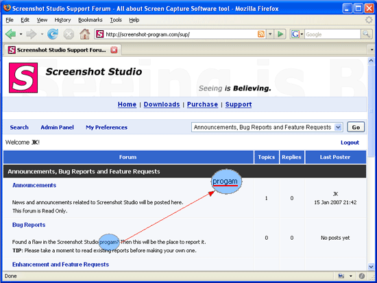 fare screenshot