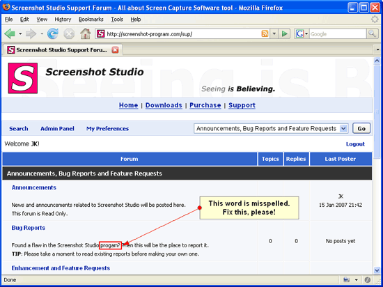 fare screenshot